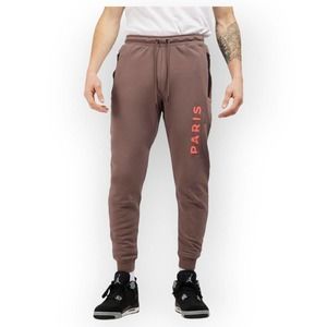 NIKE Air Jordan Paris Saint Germain PSG Fleece Pants Jogger Sweatpants Plum 2XL